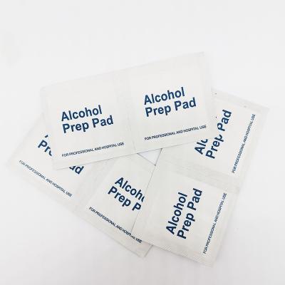 China Hot Selling Eco-friendly OEM ODM Skin Care Contact Alcohol Prep Pads Marked Pad Logo Alcohol Prep Pads Custom CE Alcohol Prep Pads Paper for sale