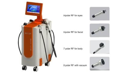 China Tripolar Radio Frequency Machine / Lipo Vacuum Slimming Machine For Face for sale