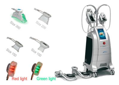 China 4 Handpieces Vacuum Therapy Machine , Cryolipolysis Fat Reduction Machine for sale