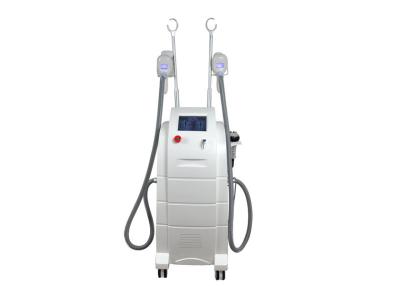 Chine Le double manipule la machine multifonctionnelle de beauté de Cryolipolysis avec la cavitation rf à vendre