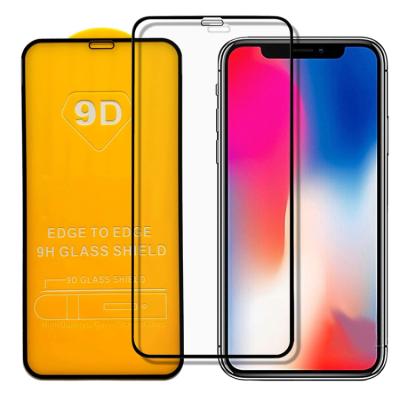 China Cell Phone 9d Screen Protector For Apple Iphone 8 7 6 SE 2020 Plus Full Tempered Glass 9h For Iphone 13 11 12 pro X Xr Xs Max for sale