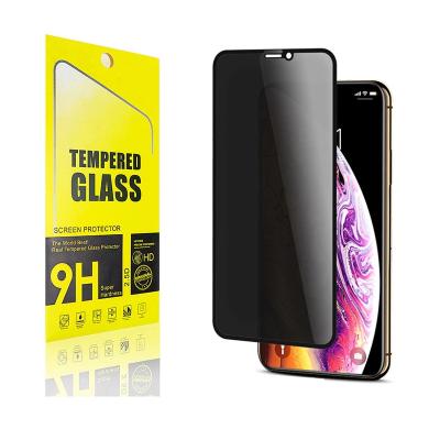 China Factory Wholesale 1pack Anti-scratch Full Cover Privacy Tempered Glass Screen Protector For Iphone 13/13 pro for sale