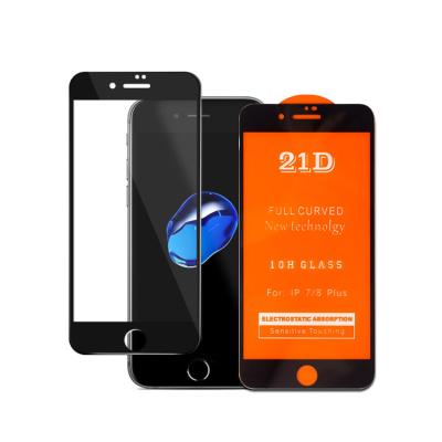 China 21D Anti-fingerprint Tempered Glass Screen Protector Film For iPhone 13 12 11 pro iPhone 6 Max Mini For 7 8 X XR XS MAX Full Coverage Curved Film for sale