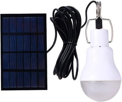 China Warehouse/Garden Portable Led Rechargeable Solar Bulb USB Camping Lamp Solar Emergency Light Residential/Road/Sports Stadiums New With Hook for sale