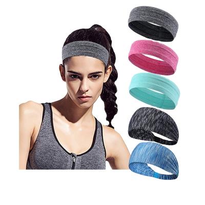 China Fitness&Exercise Elastic Running Headwear Sports Yoga Elastic Headband for sale