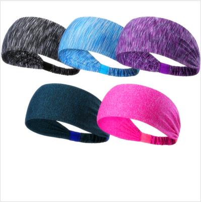 China New Fashion Yoga Elastic Hair Band Anti-slip Fitness Sports Heads With Antiperspirant Breathable Turban for sale