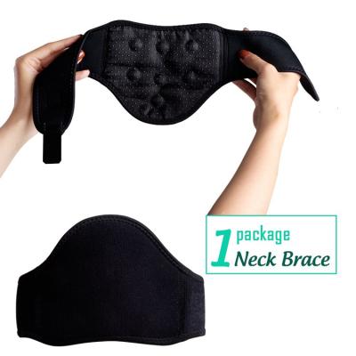 China Hot Selling Comfortable Self-heating Magnetic Neck Support Pillow Neck Support Brace For Neck Pain Relief for sale