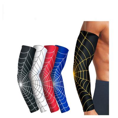 China Antibacterial Arm Sleeves UV Sun Protection Cover Bicycle Basketball Sports Arm Warmer for sale