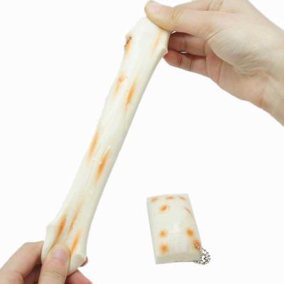 China Cute Squishy Toy Fake Food Squishy Stretchy Toy Fake Bake Bun Mochi Fake Food Japan Kawaii Rice Cake Key Chain for sale