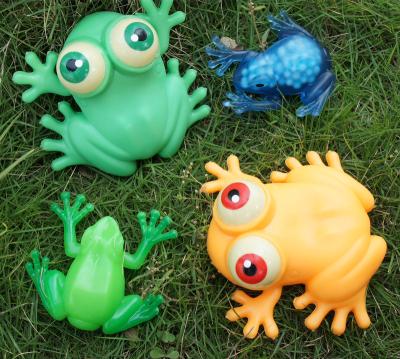 China Good For Lots Of Laughs With Friends And Family Simulation Soft Mini Plastic Squeezable Squishy Stretchy Frog Stress Reliever Realistic Animal Toys for sale