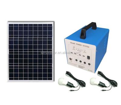 China 30W 50W Solar Powered Home Power Station High Quality Portable Solar Generator Solar Lighting Systems for sale