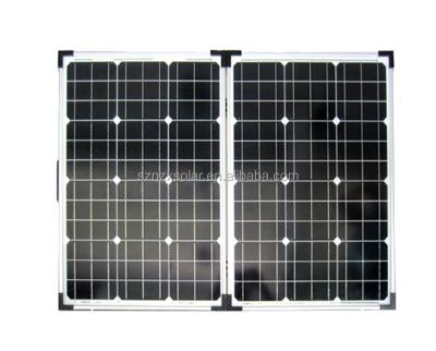 China To Charge Battery For Caravan 60W 80W 100W 120W 160W 200W Monocrystalline Foldable Solar Panel Adjustable Bracket 18V Folding Solar Kits for sale