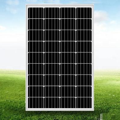 China 100W Monocrystalline Solar Panel For On/Off Grid Solar Power System WQ-A100 for sale