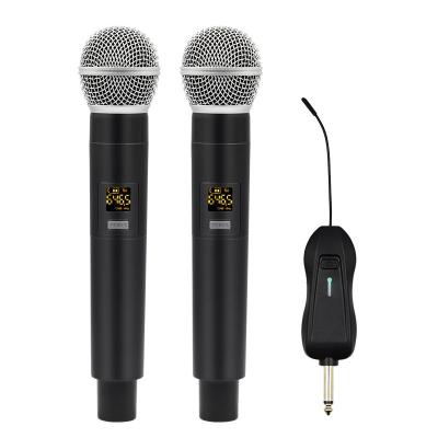 China Handheld Microphone FM Handheld Wireless Microphone for Home KTV for sale