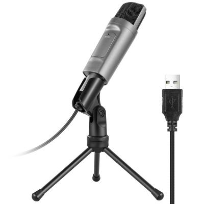 China Other USB Microphone Condenser Computer PC MIC with Tripod Stand, Noise Filter, Shock Mount for Game, Streaming for sale