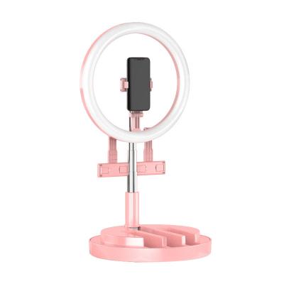 China Mini Selfie Ring Light with Foldable Stand 4