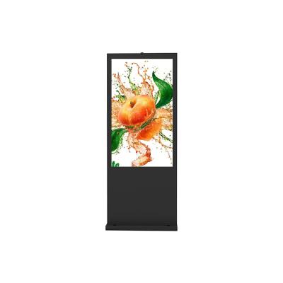 China 65 Inch Player Video Monitor Display Outdoor Waterproof Advertising Freestanding Billboard for sale