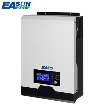 China Easun Power MPPT Solar Inverter 1000W Pure Sine Wave Off Grid Hybrid System 1KW 40A 40cm x 34cm x 20cm 12VDC 220V PV 500W for sale