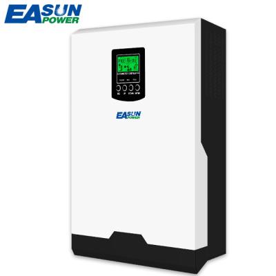 China Easun Powr PF 1.0 5KVA 60A PWM Off Grid 5kw Solar Systems 48V DC To AC 220V Pure Sine Wave Solar Inverter 100 x 300 x 440mm for sale