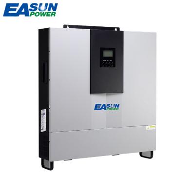 China EASUN POWER 3 phase 5000w split solar inverter 110vac 220vac 48vdc dual MPPT 60A 80A phase 623*610*130 battery charger for sale