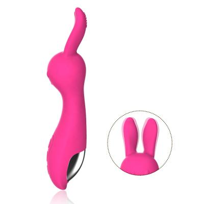 China Y.Love Waterproof 1.5H/1.5H Rabbit AV Vibrator for Women with Power Motors 10 Modes Vibrating Nipple and Clitoral Vibrator for sale