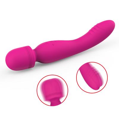 China 1.5H/2H Y Dual Headed Electronic Love 10 Mode Images Body Massager Bullet Massager For Body for sale