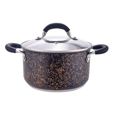 China Black Sustainable Design 2.5L 3.5L 6L Dishes Casserole Dish Baking Set With Decal for sale