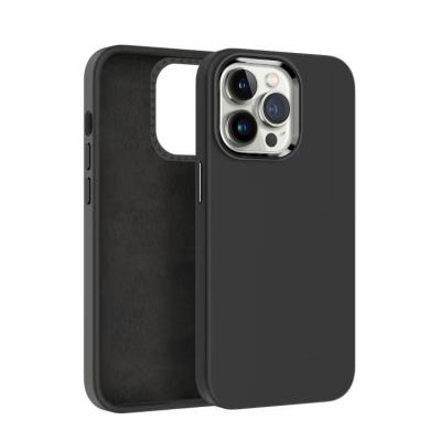 China ILUSEN Silicone Case Soft Touch Case Silky Liquid Shockproof Phone Case Back Cover For Iphone 14 13 pro max for sale