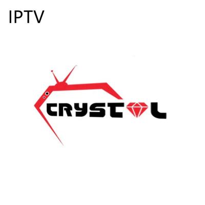 China Smarter Subscription VIP 4K IPTV Server M3U Premium Code Crystal Globla Iptv Free Trial Reseller Panel Credits IPTV For Smart TV Set Top Box for sale