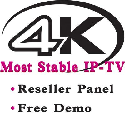 China Smarter IPTV IPTV Reseller Panel For Iptv Crystal 12 Months Box 4K TV Subscription With Free Trial Codes IPTV Subscription for sale