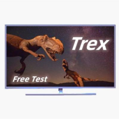 China Free Trails 4K VOD Live Iptv Smaters TREX IPTV Trial IPTV Subscription Iptv M3u Smarter Free Reseller Panel for sale