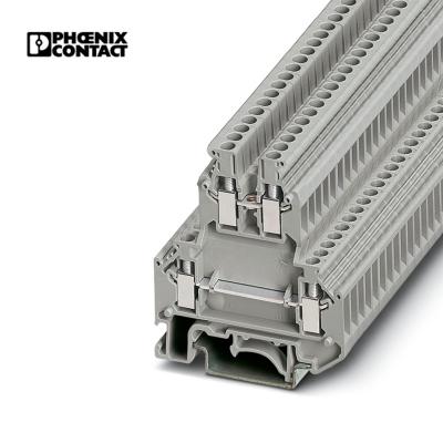 China Railway Industry/Machine Building/Factory Organization/Transformation Industry Phoenix Contact UKK 3 Terminal Block UKK 2770011 Din Rail Muti-level Dual Level Wire Connector for sale