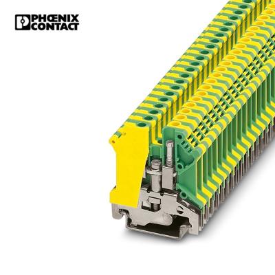 China Wire Connecting Screw Type Phoenix USLKG 5 Ground Modular Terminal Block Connector 0441504 Phoenix Contact Terminal Block for sale