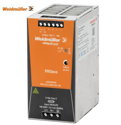 China Yes 1469490000 Original Weidmuller PRO ECO Switching Mode Power Supply 240W 24V 10A / Weidmuller Switching Power Supply for sale