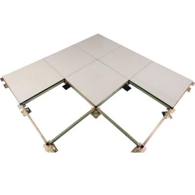 China Modern Antistatic Raised Flooring System Panel With Ceramic Covering 600*600*40mm for sale