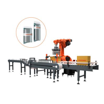 China Food Automated 6 Axis Robot Arm Wrapper For Diaper Bags for sale