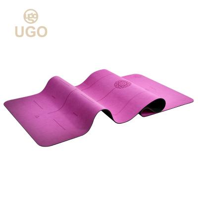 China 2018 Bikram Yoga Mat New High Temperature Bikram Yoga Mat Microfiber Suede Natural Rubber For Yoga Sweated for sale