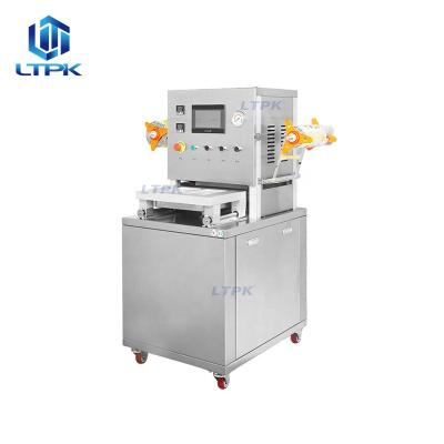 China LT-260Z Semi Automatic Food Packaging Plastic Hot Boxes Juice Lunch Box Sealing Machines for Small Business for sale