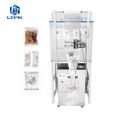 China LT-BPF200B Food Factory Supply Four Heads 200g Back Seal Pouch Bag Peanut Grains Granule Packing Machines for sale