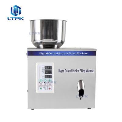 China LT-W25 1-25g Small Digital Food Weighing Filling Dosing Machine for Seeds Beans Grains Spices Powder for sale