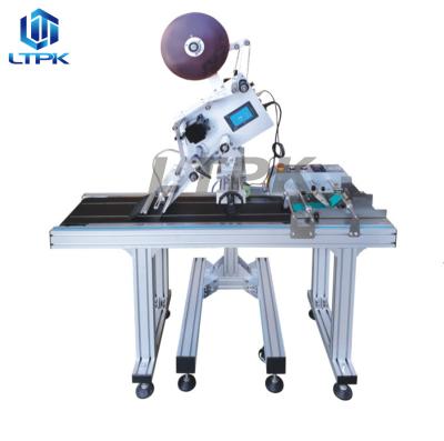 China LT-170 Online Small Food Card Box Box Bag Automatic Pouch Flatbed Paging Labeling Machines for sale