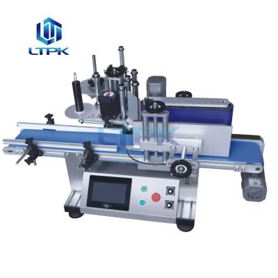 China LTPK LT-150 Food Round Bottle Automatic Sticker Labeling Machine Around Glass Bottle Labeling Machine Sticker Machine Label for sale