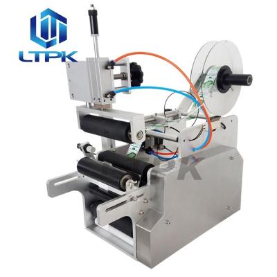 China New LT-80 Food Wine Bottle Round Bottle Labler Model Pneumatic Small Automatic Labeling Machines For Jars for sale