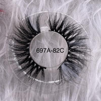 China Natural Soft Wholesale Colored Siberian Mink Lashes Private Label Ribbon 3d Mink Eyelashes for sale