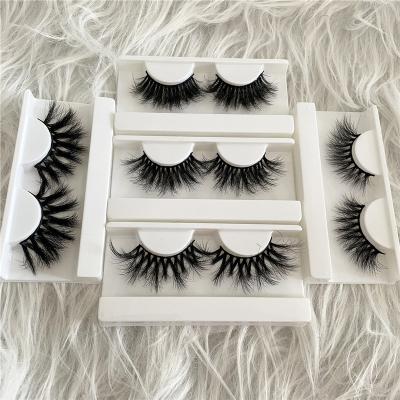 China Natural Long Fluffy 3d 5d Private Label Mink Eyelash Real 25mm Strip Wholesale Hot Selling Sellers for sale