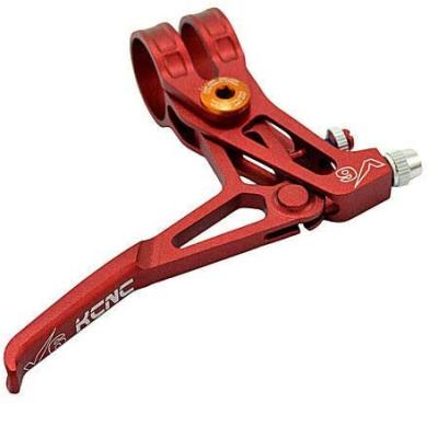 China Fully Aluminum V6 CNC CNC Machined MTB Brake Lever, 66g, Red, SK21 for sale