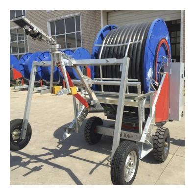 China Mobile Reel Sprinkler Field Irrigator Water Turbine Rotary Irrigation Machine for IRRIGATION SYSTEM Coil Garden Irrigator for sale