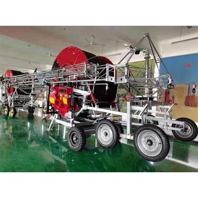 China Direct Supply Jp75-300 Reel Hose Sprinkling Irrigation System Farm Machine Used Farm Water Hose Reel Systems and Improved for sale