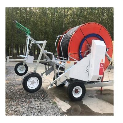 China Travelling Irrigation System Agriculture Water Conservation With 90-300tx Hose Reel And Traveling Irrigator for sale