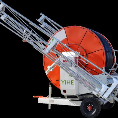 China Unleash Power and Versatility Hose Reel Irrigation System 86 KG Weight 236 cm Diameter Truss Support Adjustable Spray for sale